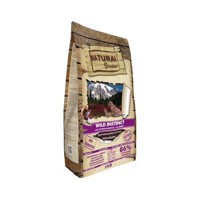 NATURAL GREATNESS GATTO KITTEN - BABY CAT WILD INSTINCT 2 KG