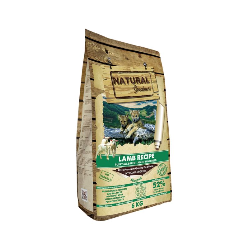 NATURAL GREATNESS CANE MINI AGNELLO 2 KG