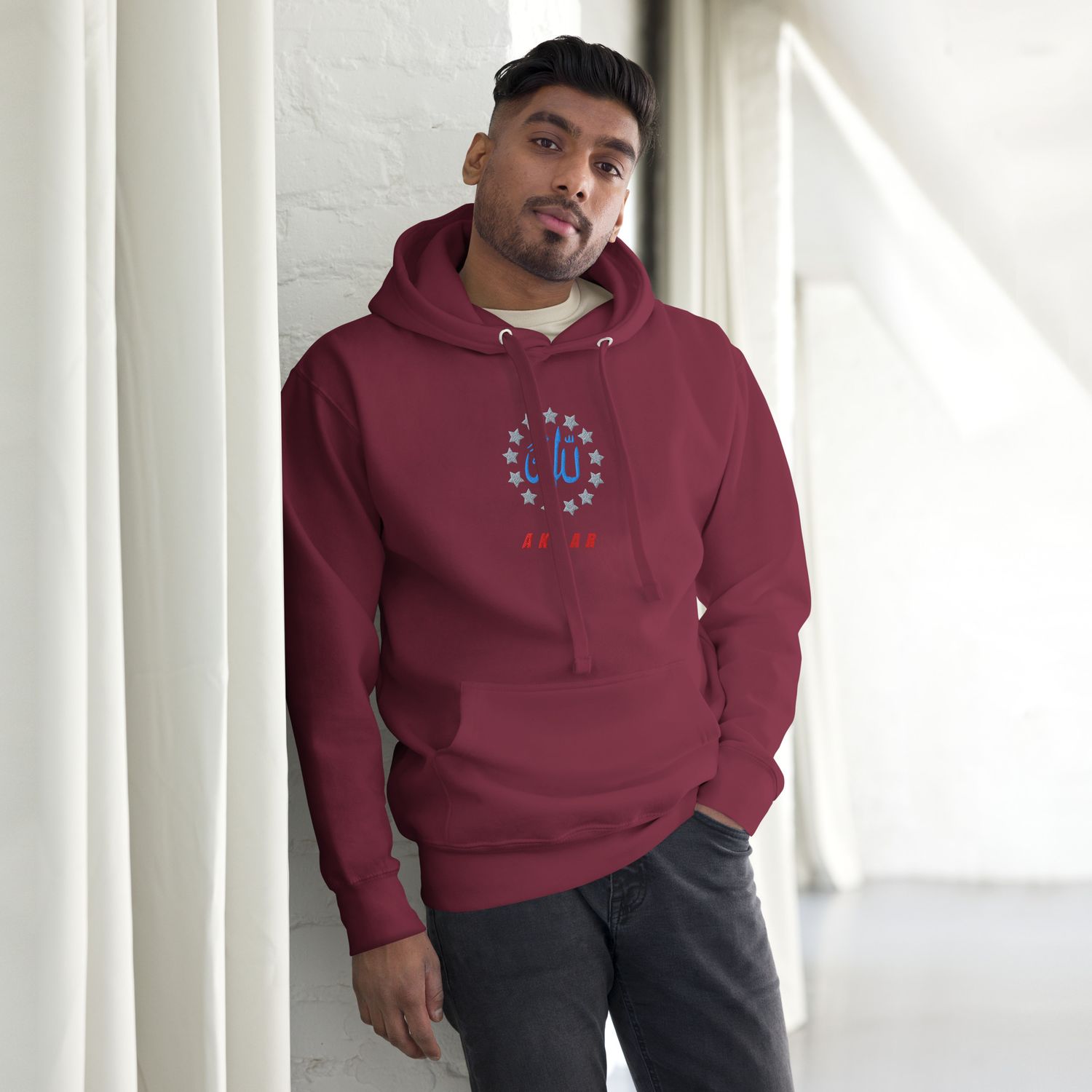 AKBAR Embroidered Hoodie