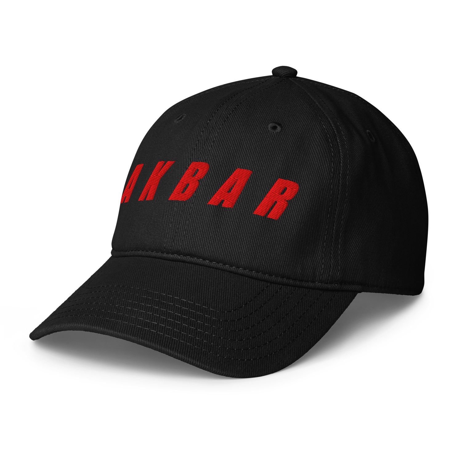 AKBAR Red Letter baseball cap