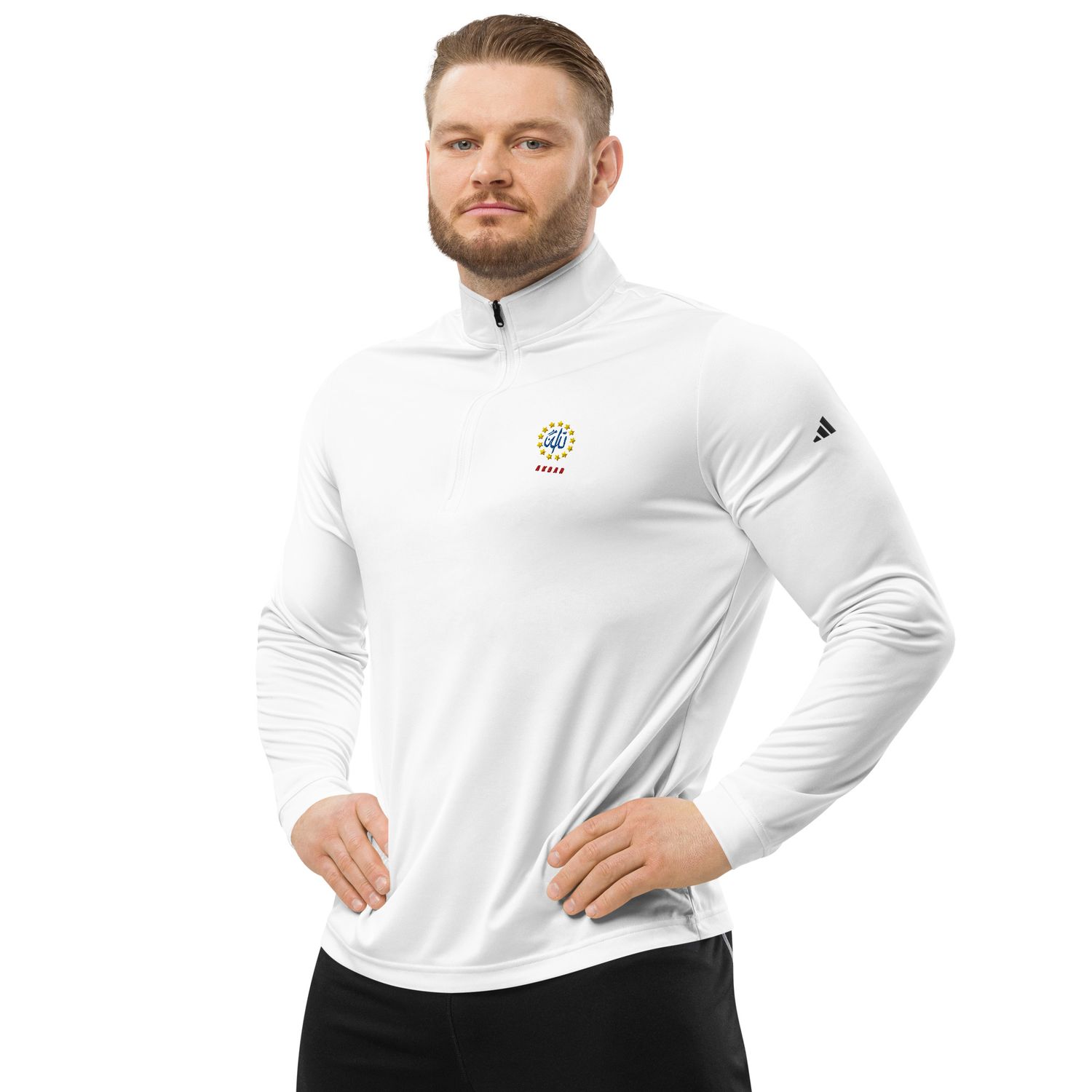 AKBAR ADIDAS Quarter zip pullover