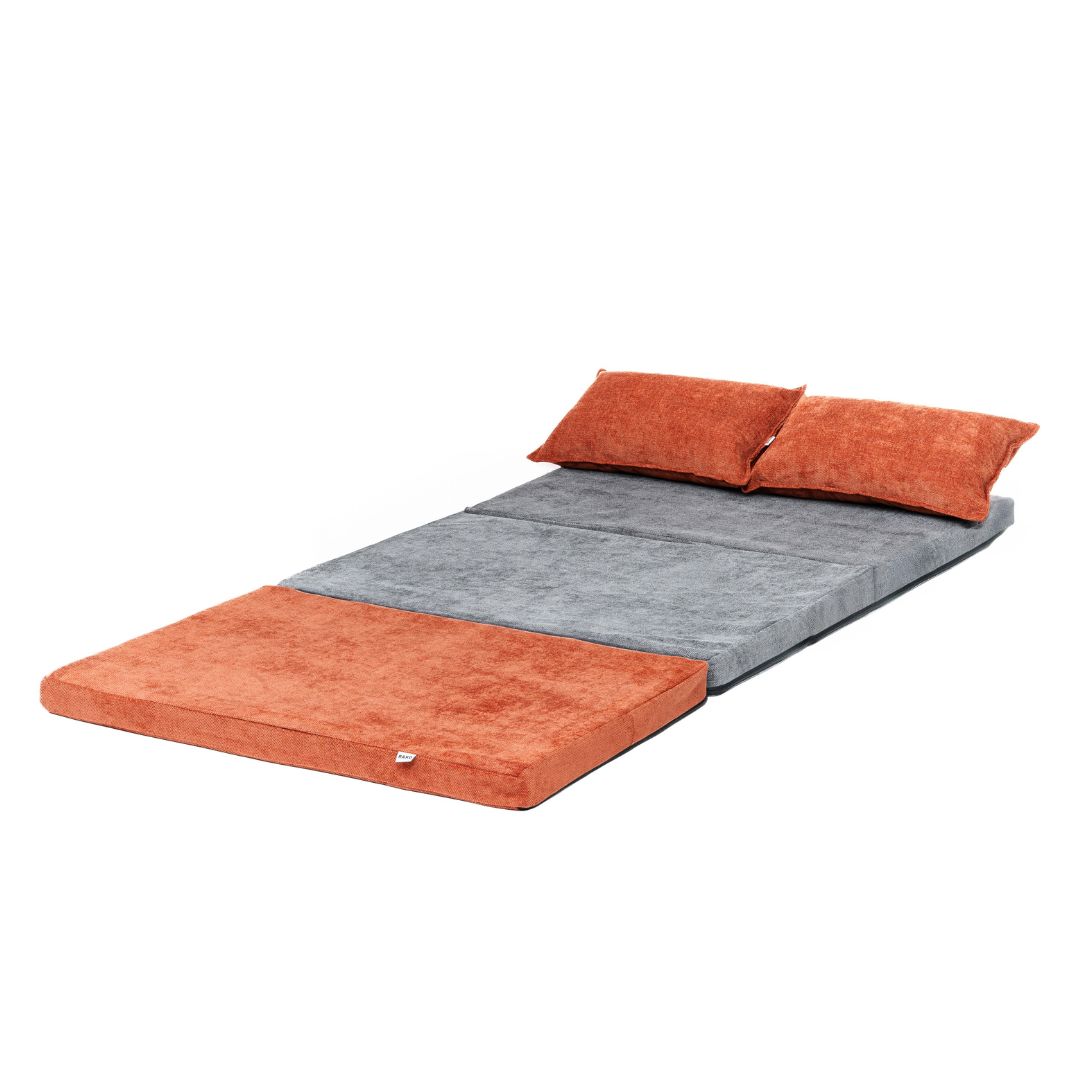Orange  mattress