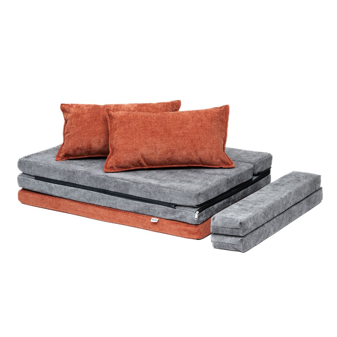 Orange  mattress