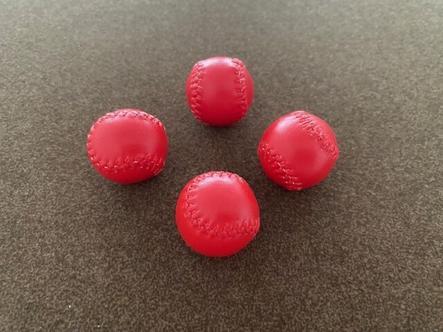 Handmade Cups And Balls Baseballs By Leo Smetsers
