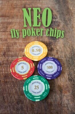 Neo Fly poker chips