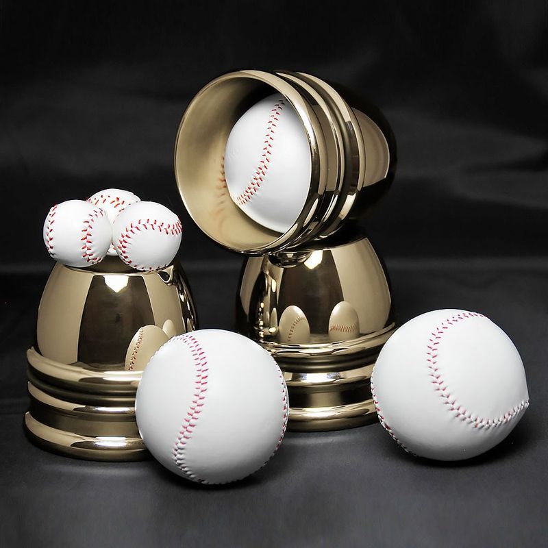 Brass Cups and Balls by Leo Smetsers