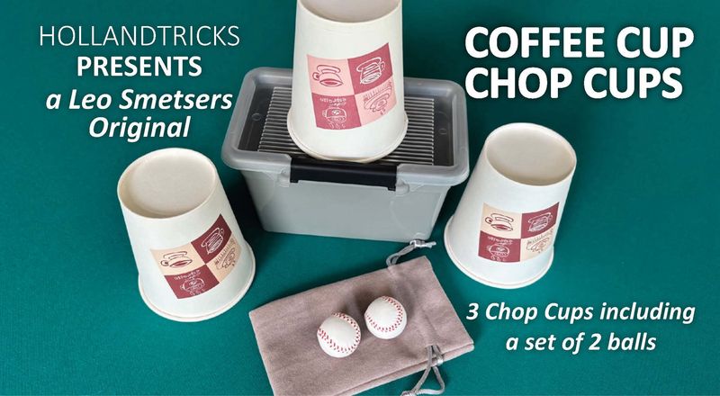 Coffee Cup Chop Cups