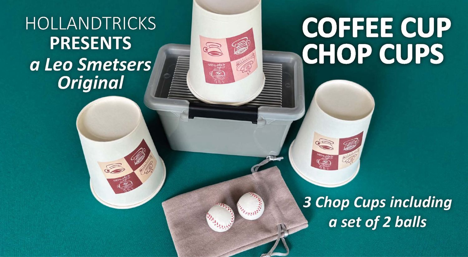 Coffee Cup Chop Cups