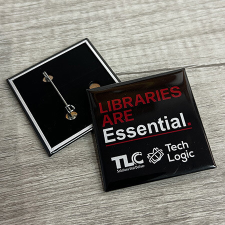 Libraries are Essential Button