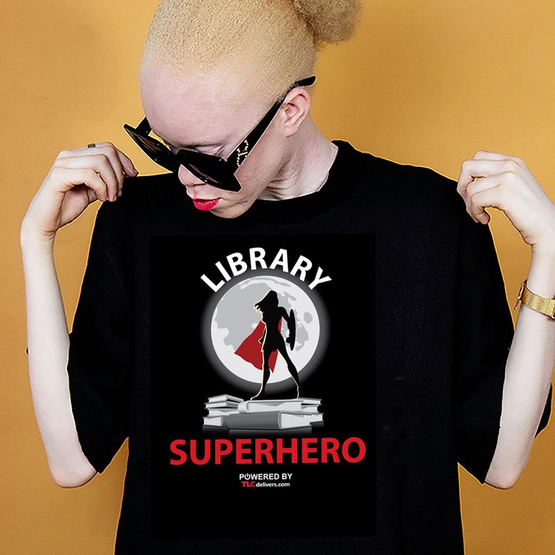 Library Superhero (Freedom Fighter) Shirt