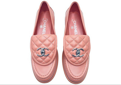 Chanel Quilted Tab Loafers