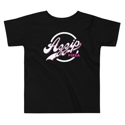 Toddler Azzip Retro Tee (Pink Accent)