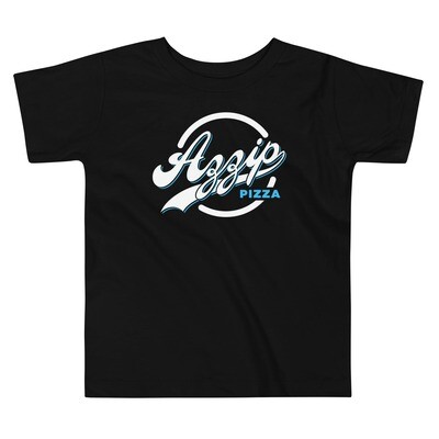 Toddler Azzip Retro Tee (Blue Accent)