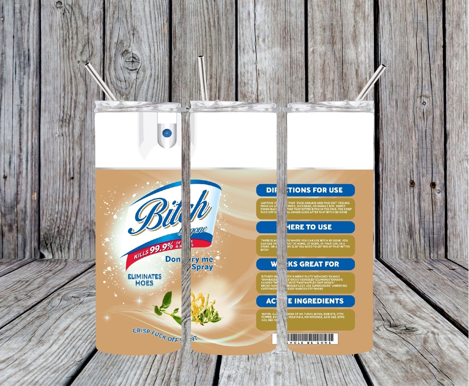 B*tch spray Tumbler Design Bundle (25)