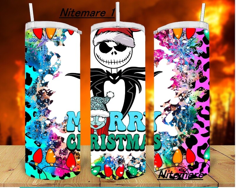 Nightmare Before Xmas  20oz Tumbler