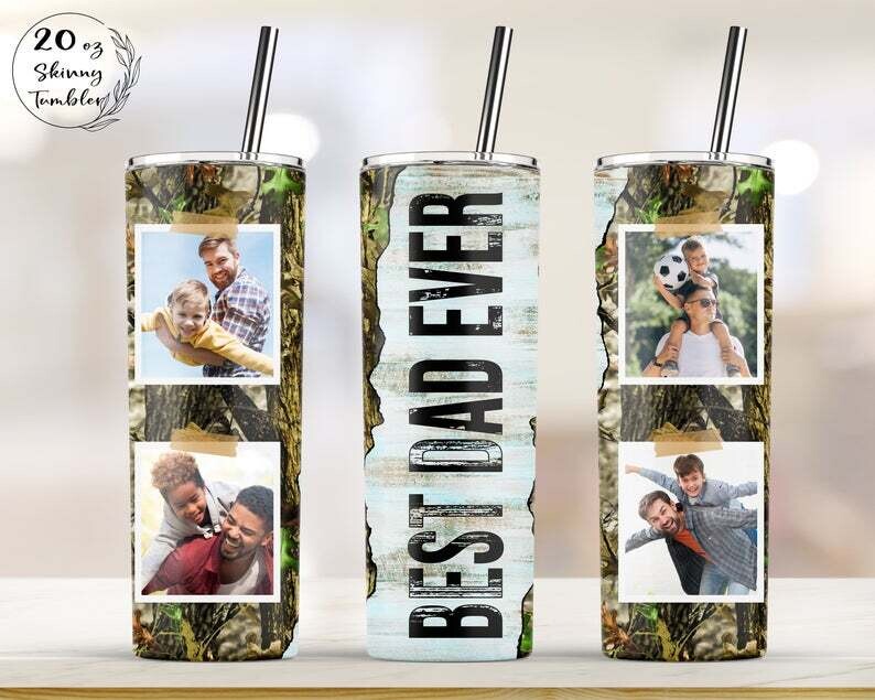 Best Dad Ever 20oz Tumbler Customized