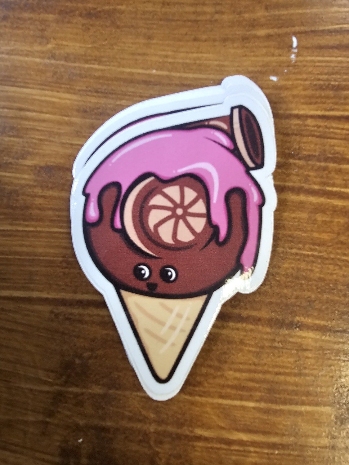 Turbo ice cream Sticker