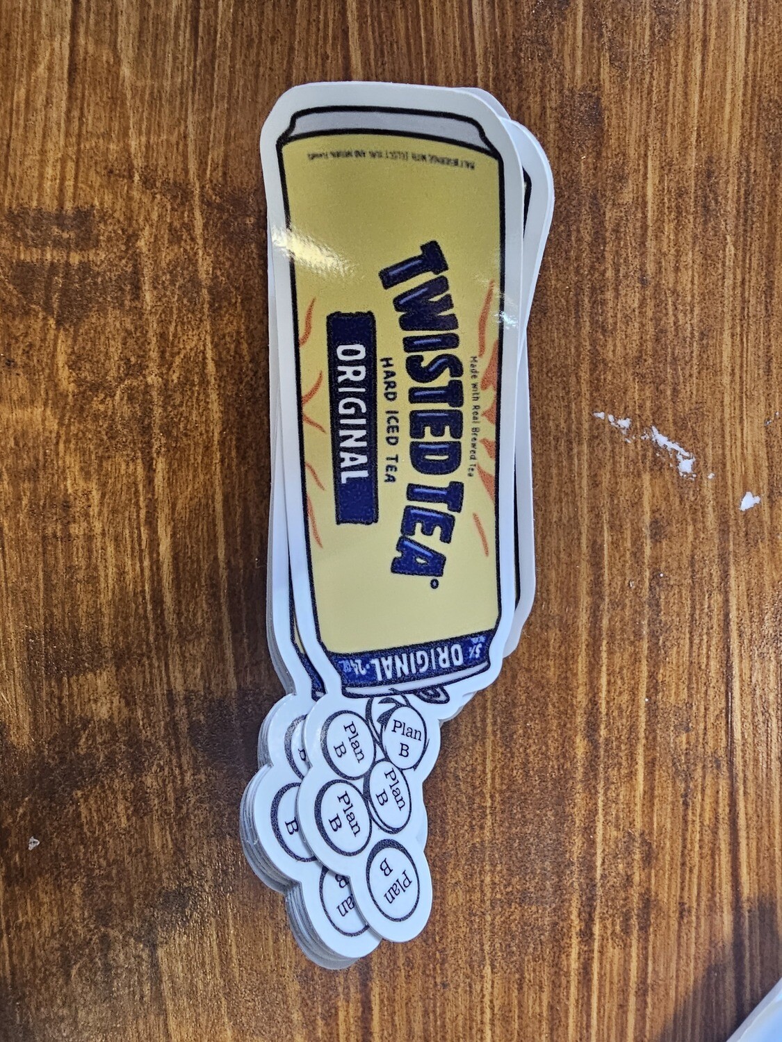 Twisted tea plan b Sticker