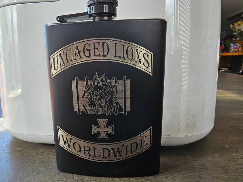 CUSTOM ENGRAVED 8 OZ FLASK