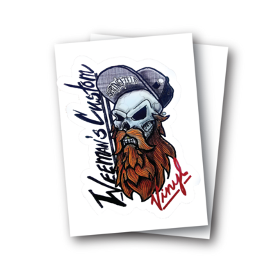 Rectangle Round Edge Stickers