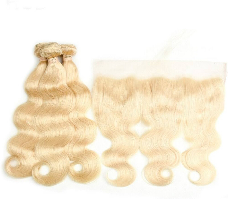613 Body Wave Bundles and Frontal