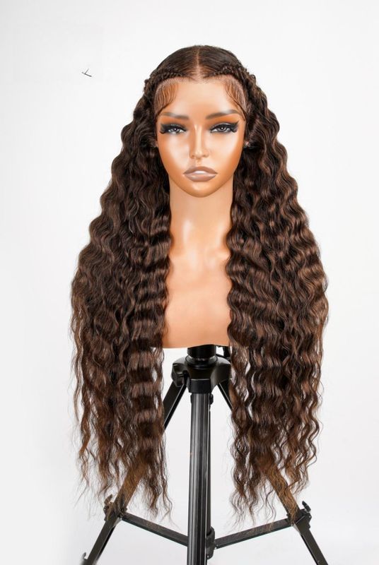 Dark Brown Frontal Wig
