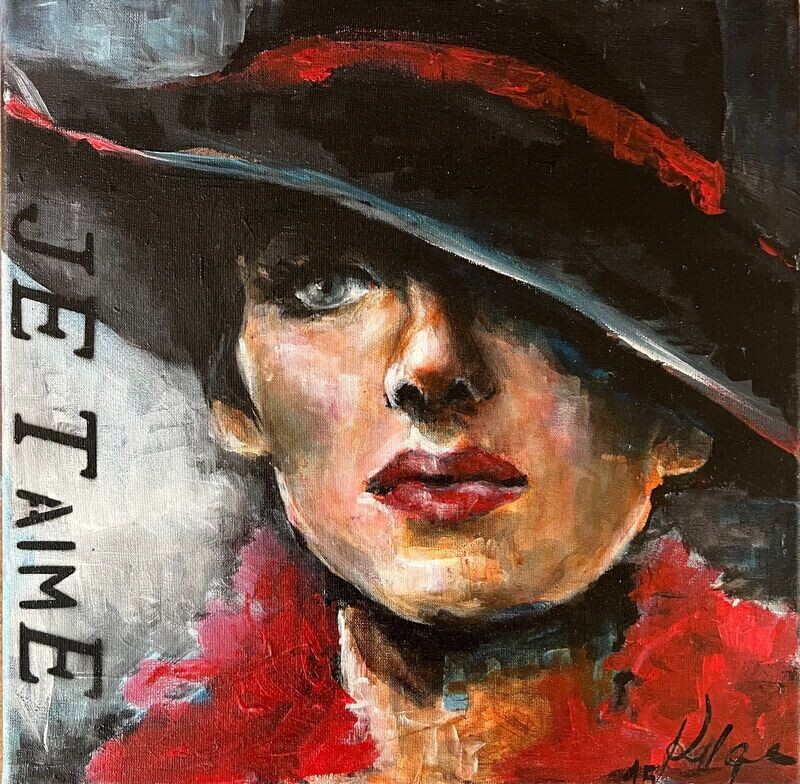 Gemälde "Je t'aime"