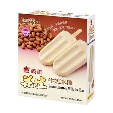 Imei Peanut Butter Milk Ice Bar 4 Pcs