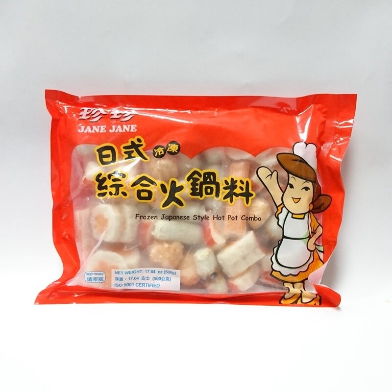 Jane Jane Frozen Japanese Stlye Hot Pot Combo 500g