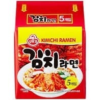 Ottogi Kimchi Ramen 120g x 5 泡菜拉面