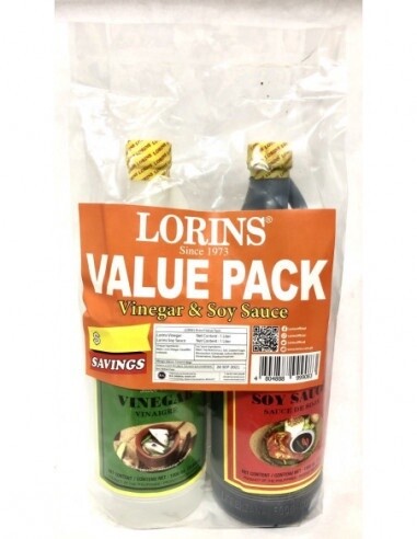 Lorins Value Pack (Soy Sauce &amp; Vinegar) 2x1ltr