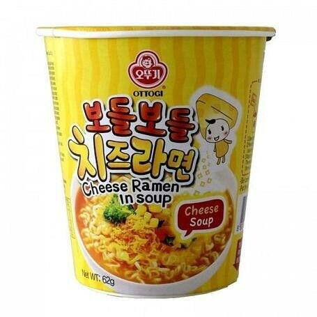 Ottogi Cheese Ramen Cup Noodle 62g