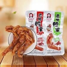 Pickled Chilli Duck Feet  28g