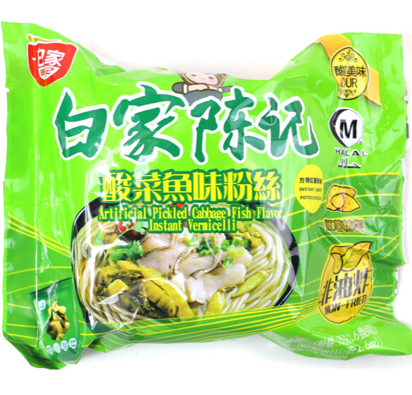 BJ Vermicelli - Pickled Cabbage &amp; Fish 110g