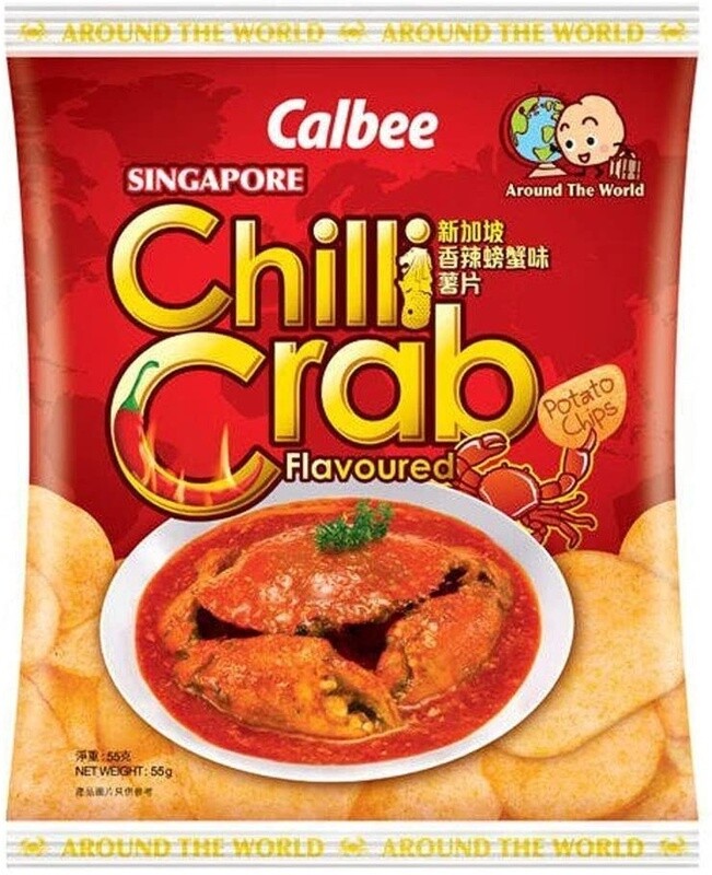 Calbee Chilli Crab Chips 55g