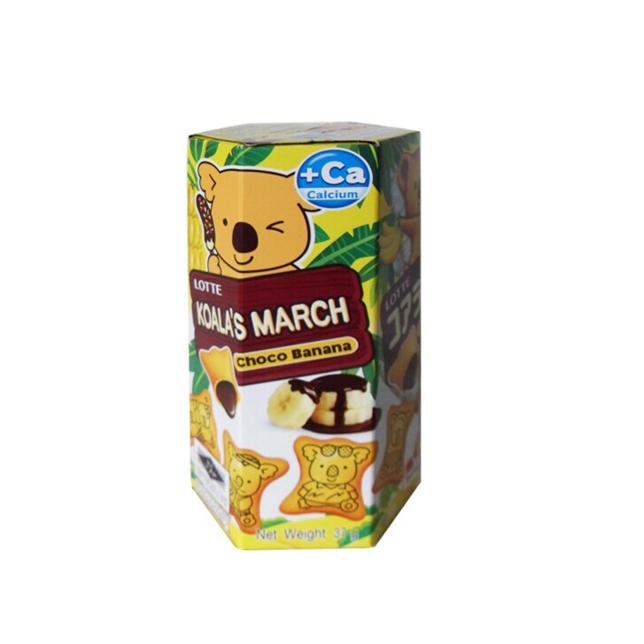 Lotte Koala&#39;s March Banana Chocolate 49g