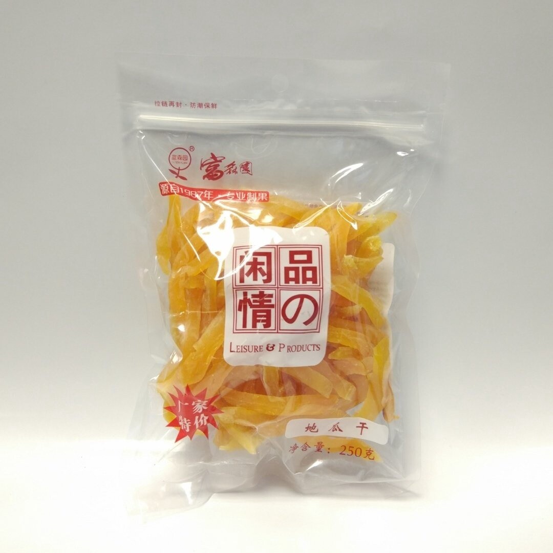 FSY Dried Sweet Potato Strips 富森园地瓜干 250g