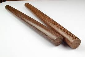 WH Rolling Pin 25x3cm (Brown A102) 麵棍~紅木
