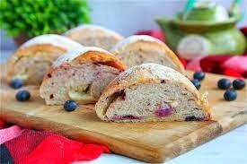 Creamy Cheese Bread Blueberry Flavor
