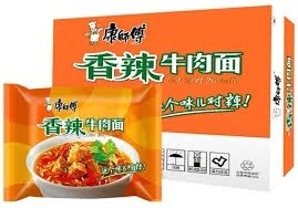 Master Kong Spicy Beef Noodle 1 Box / 30 packs