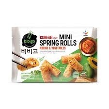 Bibigo Korean Mini Spring Rolls Kimchi Flavour 280g