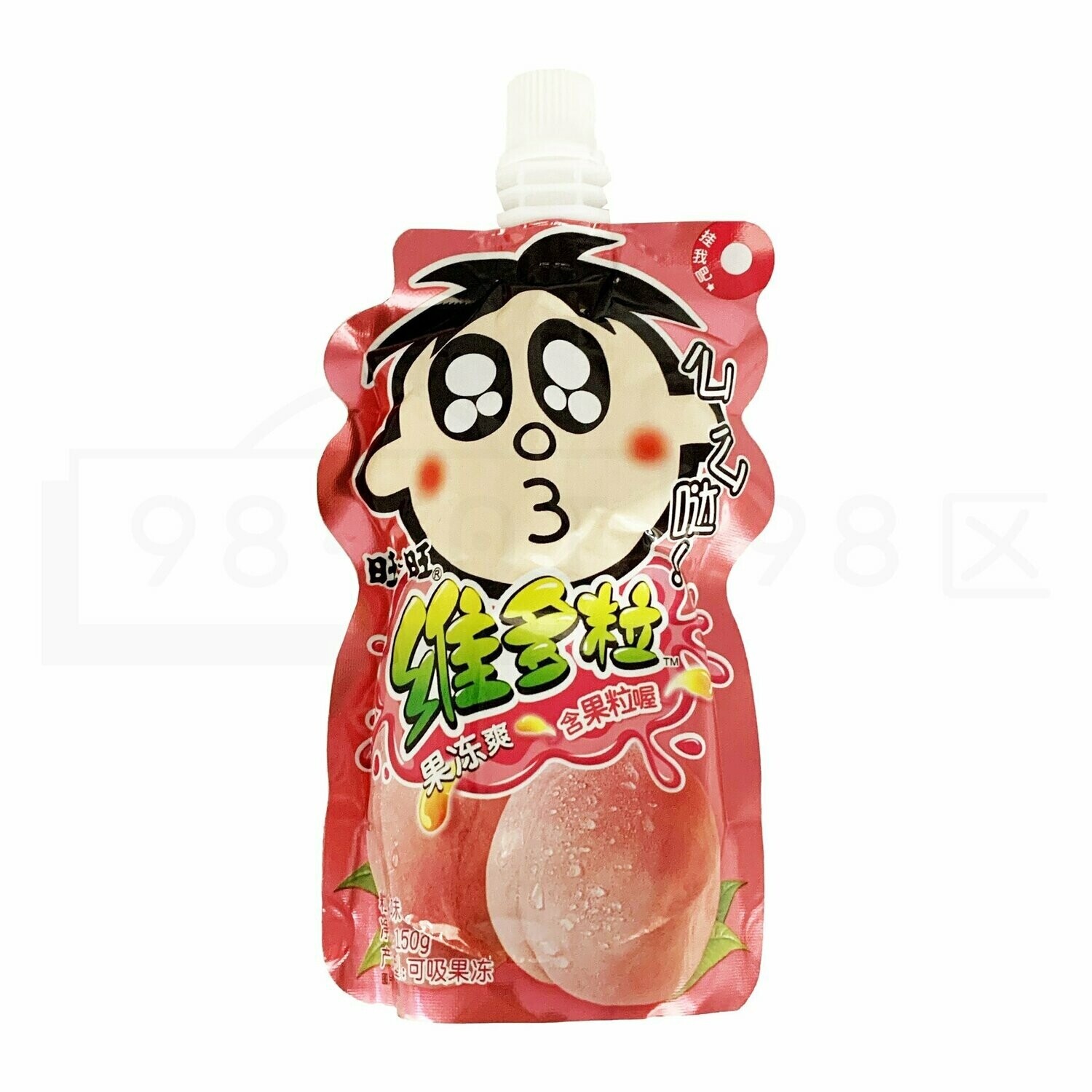 Want Want Fruity Juice Drink Peach 旺旺果冻 桃味 150ml