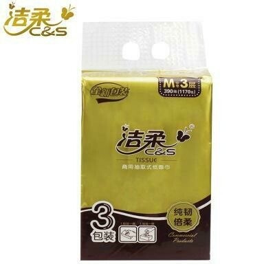 C&amp;S Facial Tissue 180 Sheets (3 pack)