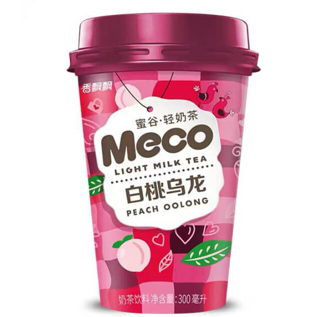 XPP Milk Tea - Peach Oolong 香飘飘蜜谷轻奶茶-白桃乌龙 300ml