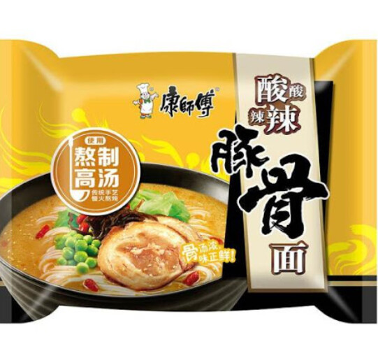Master Kong Tonkotsu Instant Noodles -Hot&amp;Sour 95g