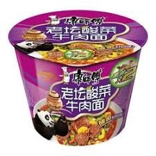 Master Kong Pickled Beef Noodle Bowl 122g