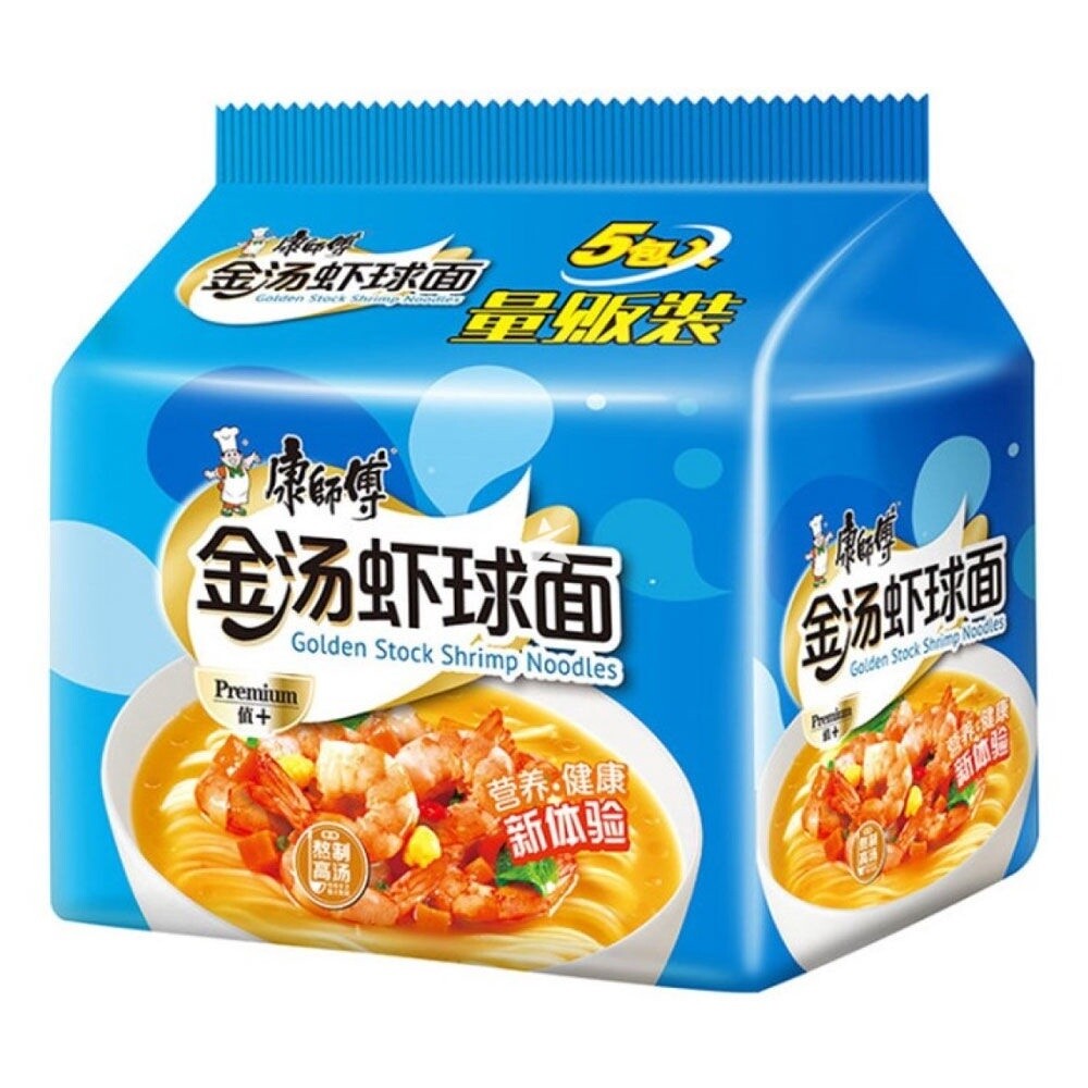 Master Kong Golden Shrimp Noodles 5 packs
