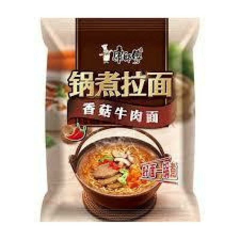 Master Kong Instant Noodles - Artificial Beef &amp; Mushroom129g