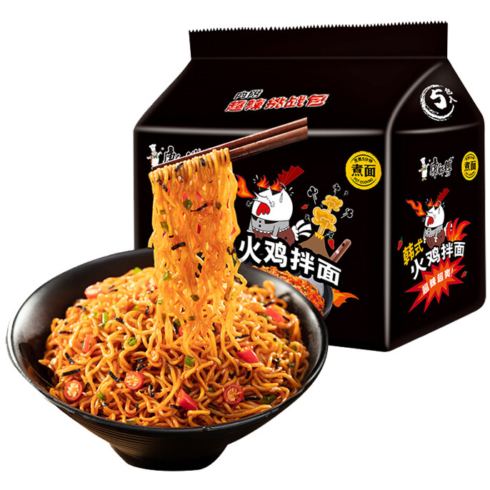 MK Dried Noodles - Korean Hot Chicken (100gx5)