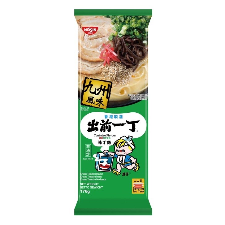 Nissin Demae Ramen Bar Noodle - Kyushu Tonkotsu 174g